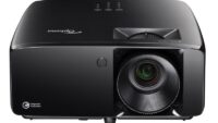 Videoproiector Optoma HZ147X, DLP laser FHD 1920*1080, 4.000 lumeni, contrast dinamic 2.500.000:1, 16:9/ 4:3/ 16:10, 30.000 ore, distanta maxima de proiectie 9.8 m, dimensiune maxima imagine 7.62 m/ 300", 2x HDMI 2.0, VGA, USB-A power 1.5A, RS232, RJ45, audio out, 29-31 dB, Full 3D, Security bar (E3P7PK1E123)