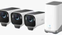 Sistem supraveghere 3+1 Anker "eufyCam S3 Pro", 4K, Wi-Fi 2.4 GHz, bullet, wireless, 16GB EMMC + 16TB extern, exterior, panou solar, AI, color night vision, , detectie miscare, IP67, , HomeBase S380, "T88933W1" (timbru verde 0.8 lei) - 0194644298685