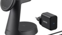 Statie incarcare wireless 3in1 Anker, MagSafe, telefon, ceas, casti, 1 x USB-C incarcare, negru, "B25M4G11" (timbru verde 0.18 lei) - 0194644206765