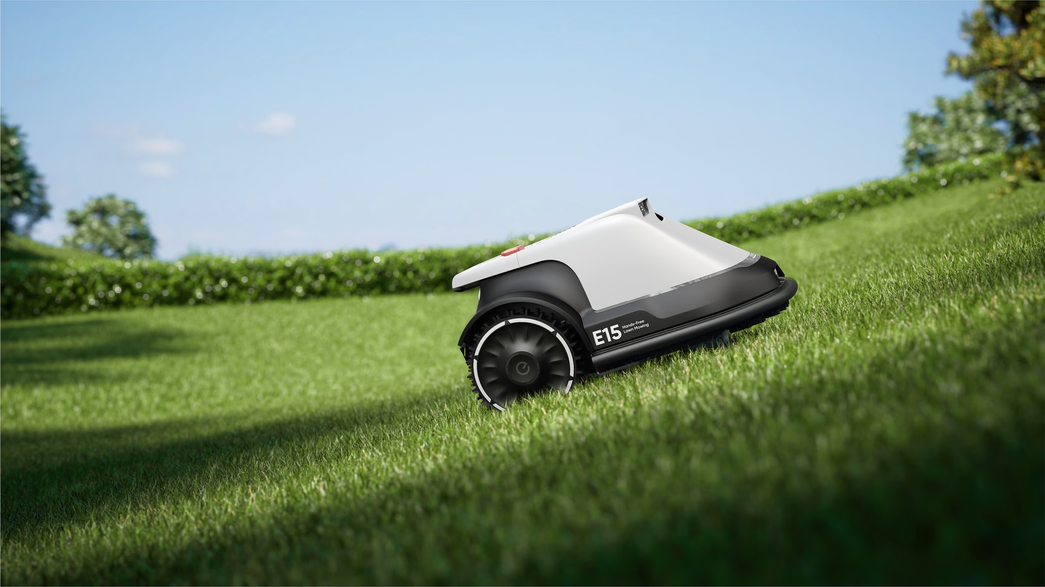 Robot tuns iarba Anker "eufy ", GPS, Wi-Fi, 4G, inaltime de taiere 2.5 - 7.6 cm, max 800m2, camera FOV 96° orizontal, 80° vertical, cartografiere, inaltime max iarba 9cm, , , , gri, , "T2880GA2" (timbru verde 11 lei) - 0194644311179 - imagine 14