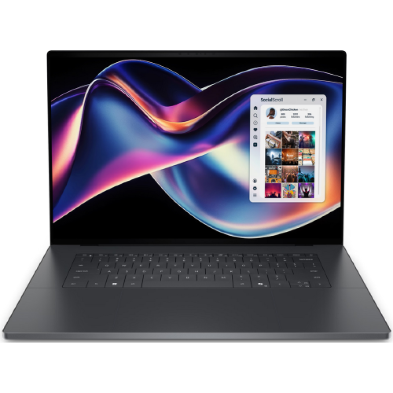 Laptop Consumer Dell XPS 16 DA16260, cu procesor Intel Core Ultra 9 388H, 16'' OLED, 64 GB LPDDR5x, 1 TB, Intel Arc B390, Windows 11 Pro, 3 ani Garantie (XPS16DA1626X9641W11P)