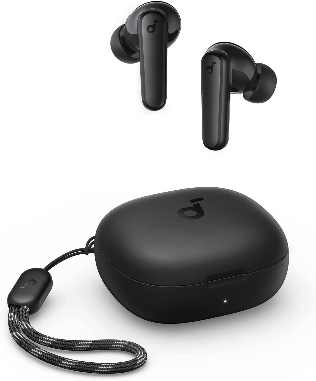 Casti TWS Anker "R50i", tip butoni, utilizare multimedia, Bluetooth 5.3, 2 x mic, durata baterie pana la 30 ore, IPX5, negru, "A3949G12" (timbru verde 0.18 lei) - 0194644199432