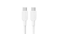 Cablu alimentare si date Anker, USB Type-C (T) la USB Type-C (T), 0.9m, 480 Mbps, 240W, braided, alb, "A81D5H21" (timbru verde 0.08 lei) -0194644173524