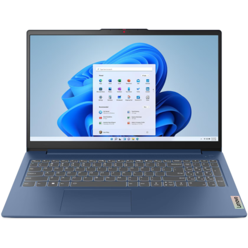 Laptop Consumer Lenovo IdeaPad Slim 3 15AMN8, cu procesor AMD Ryzen 5 40, 15.6'' IPS, 16 GB LPDDR5, 512 GB, AMD Radeon 610M, Fr OS, 2 ani Garantie (82XQ022MRM)