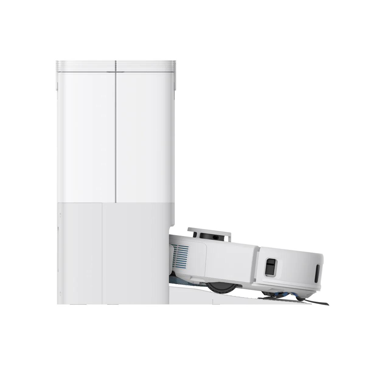 Robot All-in-One Anker "eufy X10 Pro Omni", 8.000 Pa, aspirare uscata si umeda, Wi-Fi, BTH, App, multi-suprafete, volum rezervor 2.5L, alb, "T2351G21" (timbru verde 11 lei) - 194644287153 - imagine 4
