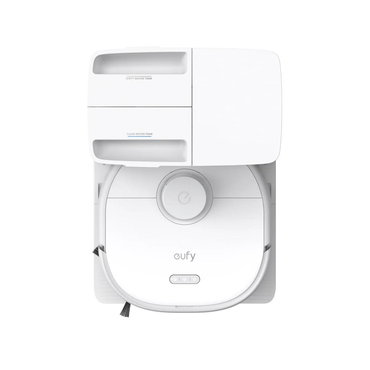 Robot All-in-One Anker "eufy X10 Pro Omni", 8.000 Pa, aspirare uscata si umeda, Wi-Fi, BTH, App, multi-suprafete, volum rezervor 2.5L, alb, "T2351G21" (timbru verde 11 lei) - 194644287153 - imagine 5