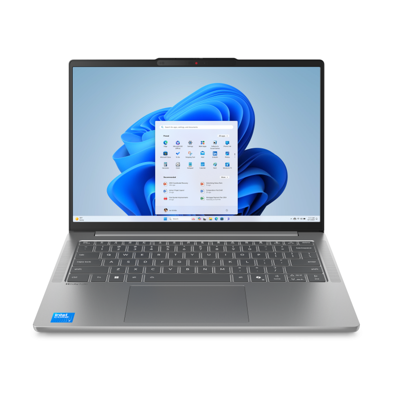 Laptop Consumer LENOVO IdeaPad Slim 5 14IMH10, cu procesor Intel Core Ultra 5 135H, 14'' OLED, 16 GB DDR5, 512 GB, Intel Arc Graphics, Fr OS, 2 ani Garantie (83V6006DRM)