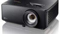 Videoproiector Optoma UZ38x, DLP laser 4K UHD 3840*2160, 3.800 lumeni, contrast dinamic 1.500.000:1, 16:9/ 4:3, 30.000 ore, distanta maxima de proiectie 8 m, dimensiune maxima imagine 7.62 m/ 300", 2x HDMI 2.0, USB- A power 1.5A, RS232, 12V trigger, audio out, 27-33 dB, Security bar, Kensington (E3P7P61E1112)