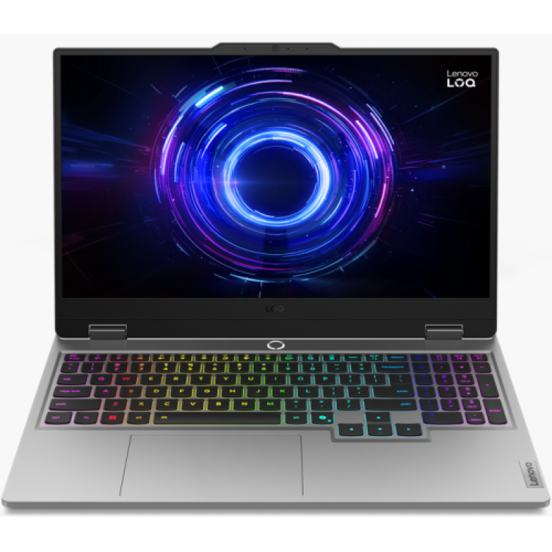 Laptop Gaming LENOVO LOQ 15IRX10, cu procesor Intel Core 7 14700HX, 15.6'' IPS, 16 GB DDR5, 1 TB, NVIDIA GeForce RTX 5060, 8GB GDDR7, Fr OS, 3 ani Garantie (83JE01Q1RM)