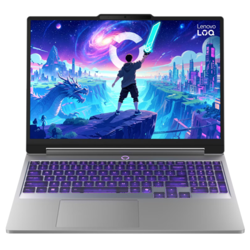 Laptop Gaming LENOVO LOQ 15IRH11E, cu procesor Intel Core 7 230H, 15.3'' IPS, 16 GB DDR5, 512 GB, NVIDIA GeForce RTX 3050, 4GB GDDR6, Fara OS, 3 ani Garantie (83Y90023RM)
