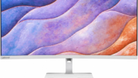 Monitor Consumer Lenovo L34W-4C, 34", 3440 x 1440 pixeli, Cloud Grey, 3 ani Garantie (68F0GAC3EU)