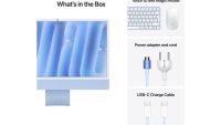 Apple iMAC 24" Retina 4.5k/ Apple M4 (CPU 10-core, GPU 10-core, Neural Engine 16-core)/32GB/1TB - NANO TEXTURE - Magic Trackpad - Magic Keyboard with Touch ID - Romanian -  Blue  (2024) (CTO from MD2T4RO/A) (Z1K5002M0)