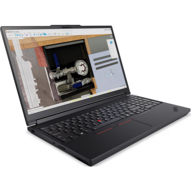 Laptop Workstation Lenovo ThinkPad T16g Gen 3, cu procesor Intel Core Ultra 9 285HX, 16'' OLED, 64 GB DDR5, 4 TB, nVidia GeForce RTX 5080, 16GB GDDR7, Windows 11 Pro, 3 ani Garantie (21V5000LRI)