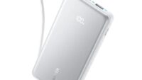 POWER BANK Anker 10.000 mAh, 22.5W Fast charge, 1 x USB-C, 1 x USB-A, afisaj electronic, cablu USB-C inclus, 229, alb, "A110DH21" (timbru verde 0.98 lei) - 194644276560