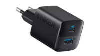 INCARCATOR retea Anker "323" 33W, PowerIQ, 1 x USB Type-C, 1 x USB,  negru, "A2331G11" (timbru verde 0.18 lei) - 0194644125639