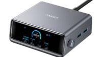 Alimentator retea Anker, Prime, 250W, PowerIQ 4.0, 4 x USB-C, 2 x USB-A, afisaj LCD 2.26 inch, argintiu, "A2345341" (timbru verde 0.18 lei) - 194644040437