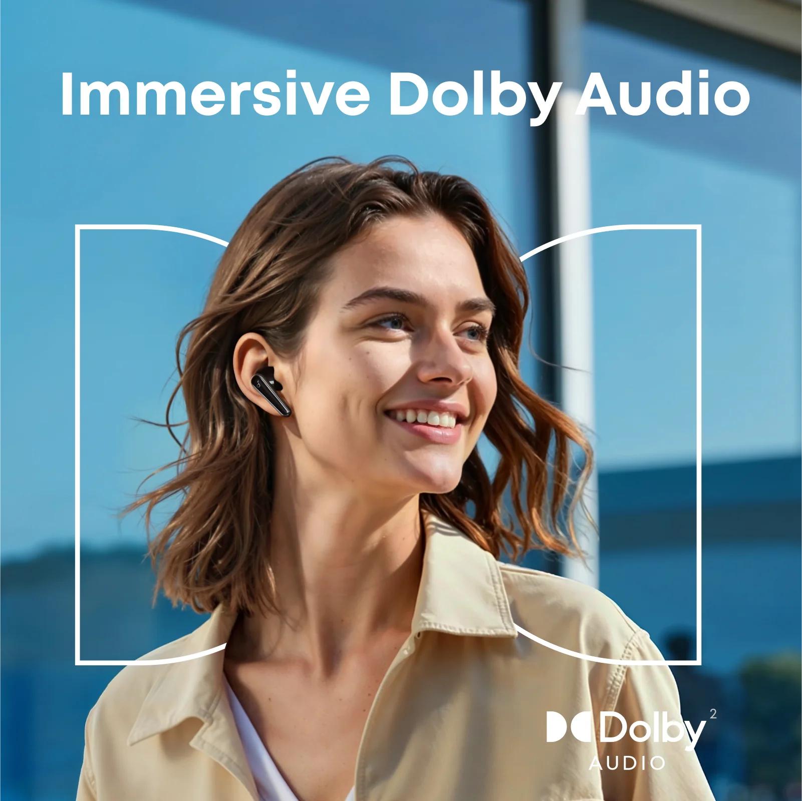 Casti TWS Anker "Soundcore Liberty 5", tip butoni, utilizare multimedia, Bluetooth 5.4, 6 x mic, durata baterie pana la 48 ore, IP55, ANC 3.0, negru, "A3957G11" (timbru verde 0.08 lei) - 0194644291334 - imagine 4