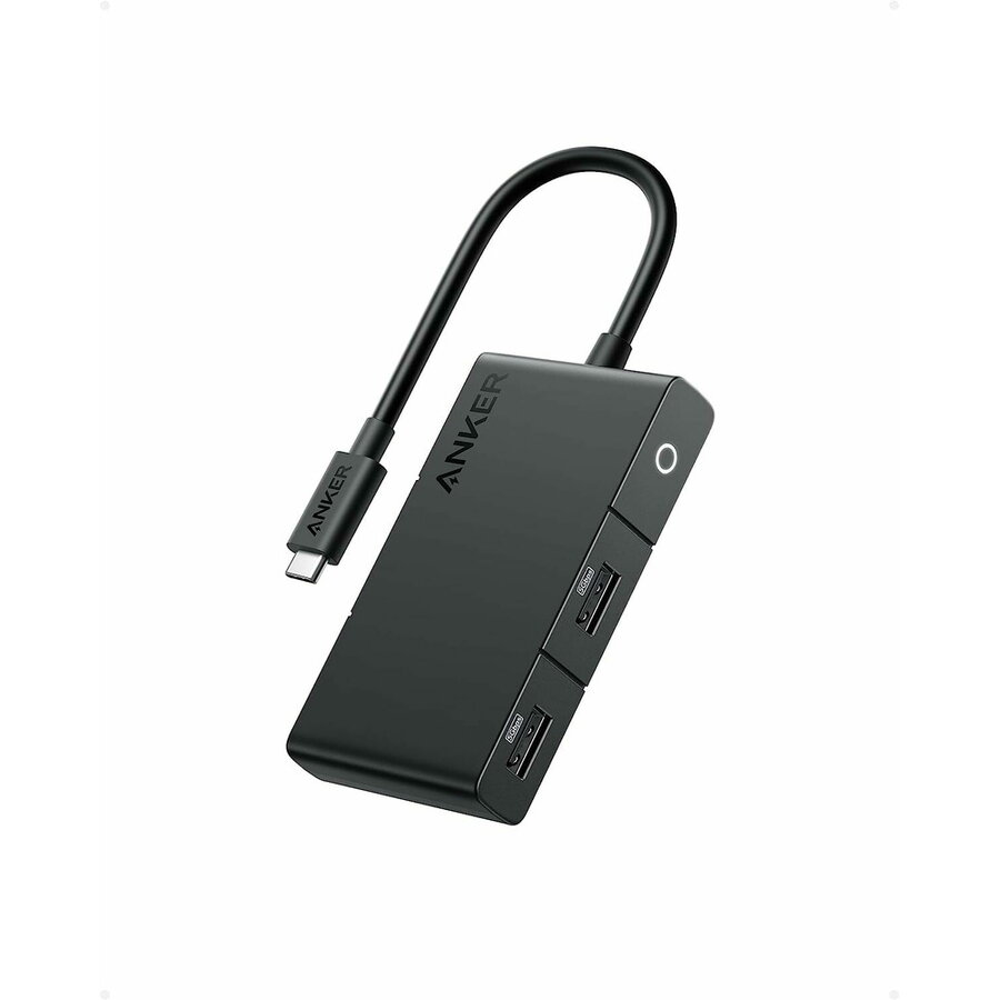 DOCKING Station Anker 5-in-1, porturi: HDMI(M) 4K 30Hz,2xUSB 3.2 gen1, USB Type-C,PD 100W,conectare prin USB Type-C(T),rata transfer 5Gbps, ABS, negru "A8356G11" (timbru verde 0.18 lei)-0194644125639