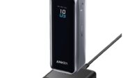 POWER BANK Anker 20.000 mAh, 220W, max 100W input, max 140W output per port USB-C Power IQ 4.0, 2 x USB-C, 1x USB-A(output), display inteligent, 510g, gri, "A110BH11" (timbru verde 0.98 lei) - 194644239350