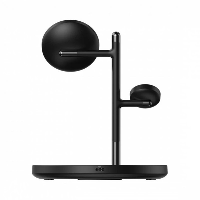 Stand incarcare wireless Anker, MagGo 3-in-1, 15W, fast charge, compatibl Apple, 1 x USB-C incarcare, negru, "B25M3312" (timbru verde 0.18 lei) - 0194644077273 - imagine 2