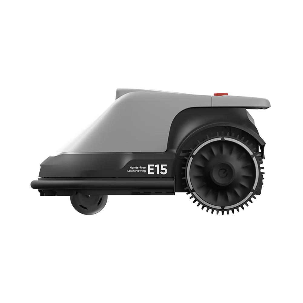 Robot tuns iarba Anker "eufy E15", GPS, Wi-Fi, 4G, inaltime de taiere 2.5 - 7.6 cm, max 800m2, camera FOV 96grade orizontal, 80grade vertical, cartografiere, inaltime max iarba 9cm "T2880GA1" (timbru verde 11 lei) - 194644290665 - imagine 2