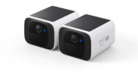 Kit 2 camere supraveghere Anker "SoloCam S220", bullet, 2K, , wireless, stocare interna 8GB, panou solar integrat, IP67,, "E8134321" (timbru verde 1.6 lei) - 0194644125790