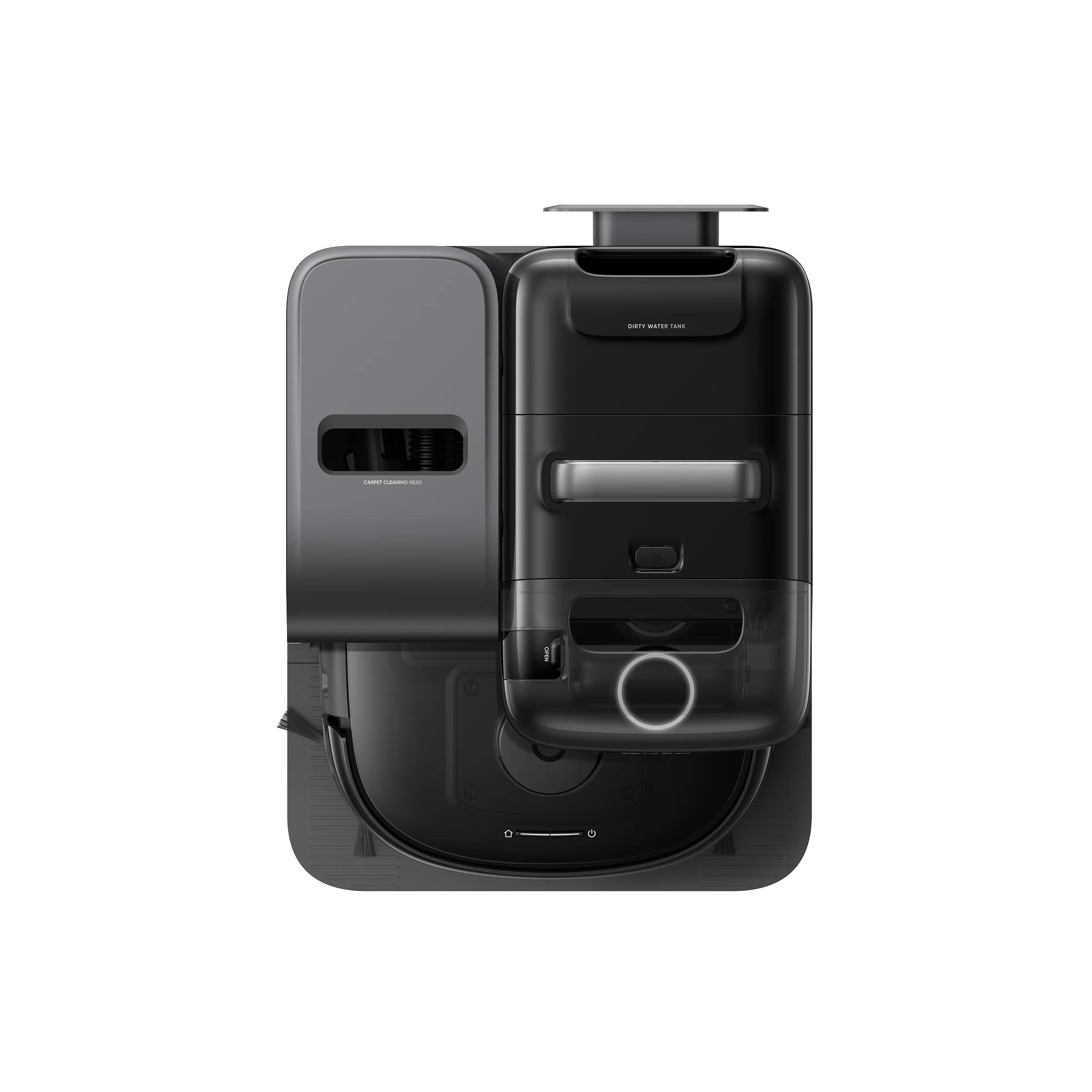 Robot All-in-One Anker "Eufy Omni E28", 20.000 Pa, aspirare uscata si umeda, deep cleaner, HydroJet, Wi-Fi, BTH, App, multi-suprafete, volum rezervor 3L, negru, "T2352G11" (timbru verde 11 lei) - 194644229078 - imagine 3