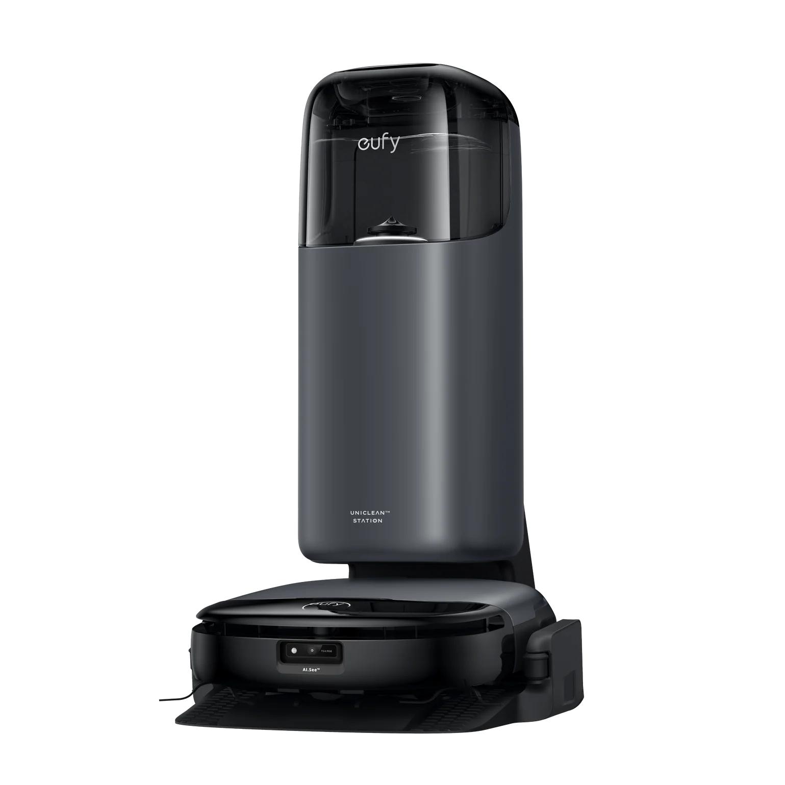 Robot All-in-One Anker "eufy Omni S1", 8.000 Pa, aspirare uscata si umeda, Wi-Fi, multi-suprafete, capacitate colectare 2.5L, negru, "T2071G11" (timbru verde 11 lei) - 0194644298357 - imagine 3