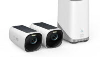 Sistem supraveghere 2+1 Anker "EufyCam 3", bullet, 4K , 7.5m IR, wireless,stocare interna 16GB,panou solar integrat,senzor miscare,audio bidirectional, "T88713W1" (timbru verde 2.4 lei)-0194644075811