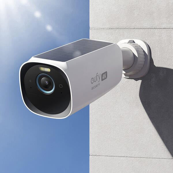 Sistem supraveghere 3+1 Anker "eufyCam 3 S330",4K Ultra HD,bullet,wireless,16GB extensibil cu HDD,int si ext,IR 8m,audio bidirectional,energie solara, "T88723W1" (timbru verde 2.4 lei)-194644111724 - imagine 2