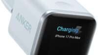 Alimentator priza Anker, Nano, 45W, fast charge, display interactiv, built-in AI chip, 1 x USB-C, albastru, "A121DG31" (timbru verde 0.18 lei) - 194644320867