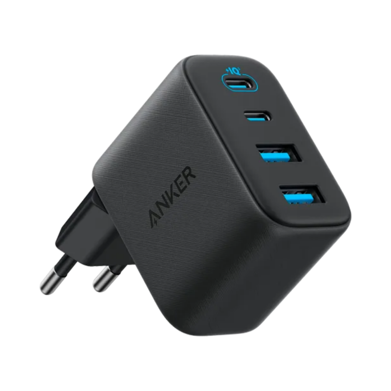 Alimentator retea Anker Zolo,50W, 4-Port 2x USB-C, 2x USB-A, negru "A121EG11 " (timbru verde 0.18 lei)-0194644308896