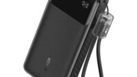 POWER BANK Anker 20.000 mAh, 30W PD 3.1, 1 x USB, 2 x USB-C, afisaj inteligent, 560 g, negru, "A1384G11" (timbru verde 0.98 lei) - 194644173401