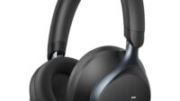 Casti Anker "Soundcore Space One", Over-Ear, utilizare multimedia, Bluetooth 5.3, wireless, durata baterie pana la 55 ore, Noise cancelling, ANC, 3 x mic, negru, "A3035G11" (timbru verde 0.8 lei) - 0194644138646