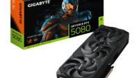 Placa video Gigabyte GEFORCE RTX 5080 WINDFORCE OC SFF, 16GB GDDR7, PCI Express x16 5.0, 256bit (GV-N5080WF3OCV2-16GD)