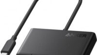 HUB Anker, 4-in-1, USB-C x 4 porturi, incarcare prin USB Type-C, viteza 10 Gbps, conectare prin USB-C, 100W PD in, 85W PD out, gri, "A8340GA1" (timbru verde 0.18 lei - 0194644042202