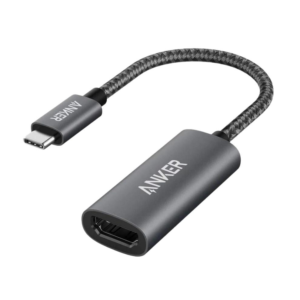 Adaptor video Anker, USB Type-C la HDMI(M), rezolutie 4K la 60Hz, PVC, negru, "A83120A2" (timbru verde 0.08 lei) - 194644075804