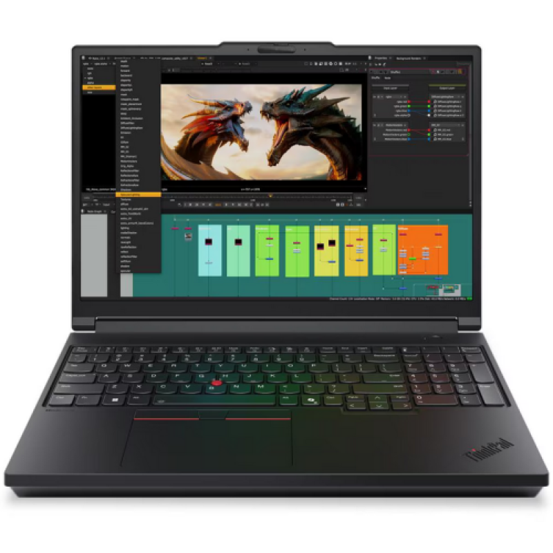 Laptop Workstation Lenovo ThinkPad P16 Gen 3, cu procesor Intel Core Ultra 9 275HX, 16'' IPS, 96 GB DDR5, 1 TB, nVidia RTX PRO 3000, 12GB GDDR7, Windows 11 Pro, 3 ani Garantie (21RQ000LRI)
