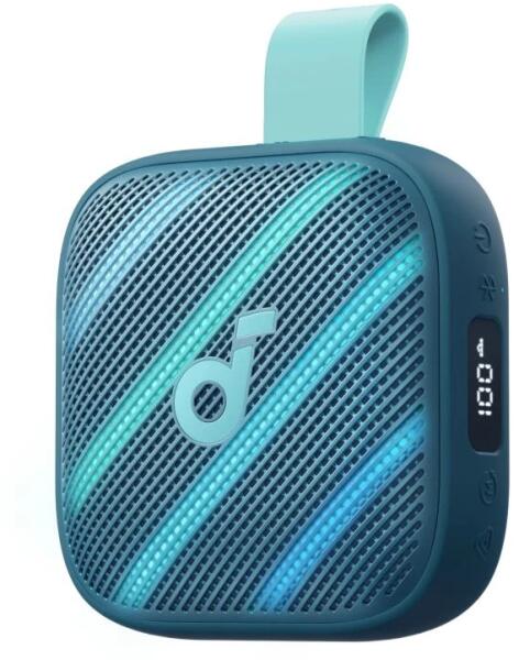 Boxa portabila Anker "Soundcore Boom Go 3i" 15W, Bluetooth 6.0, timp redare 24h, IP68, albastru, "D5103030" (timbru verde 0.8 lei) - 0194644397531