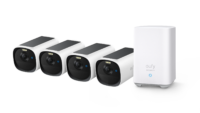 Sistem supraveghere 4+1 Anker "EufyCam E40" "T8144" + "Homebase 2" , alb "E8144325" (timbru verde 4 lei)-0194644238339