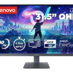 Monitor Gaming Lenovo LOQ 32Q-10, 31.5", 2560 x 1440 pixeli, Grey, 3 ani Garantie (68F7GAC1EU)