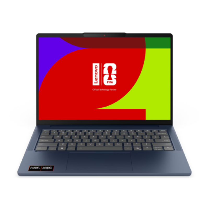Laptop Consumer LENOVO IdeaPad Slim 5 14AGP11, cu procesor Ryzen AI 7 445, 14'' OLED, 16 GB DDR5, 512 GB, AMD Radeon 840M Graphics, Fr OS, 2 ani Garantie (83S1008XRM)