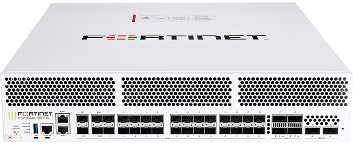 FortiGate 3501G Hardware plus FortiCare Premium and FortiGuard Unified Threat Protection (UTP) 1 an (FG-3501G-BDL-950-12)