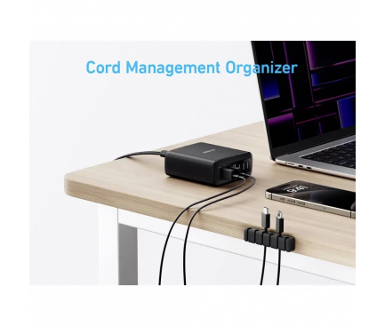 Alimentator retea Anker, max. 30W/port, 3 x USB-C, 3 x USB-A, negru, "A2154G11" (timbru verde 0.18 lei) - 0194644173500 - imagine 2