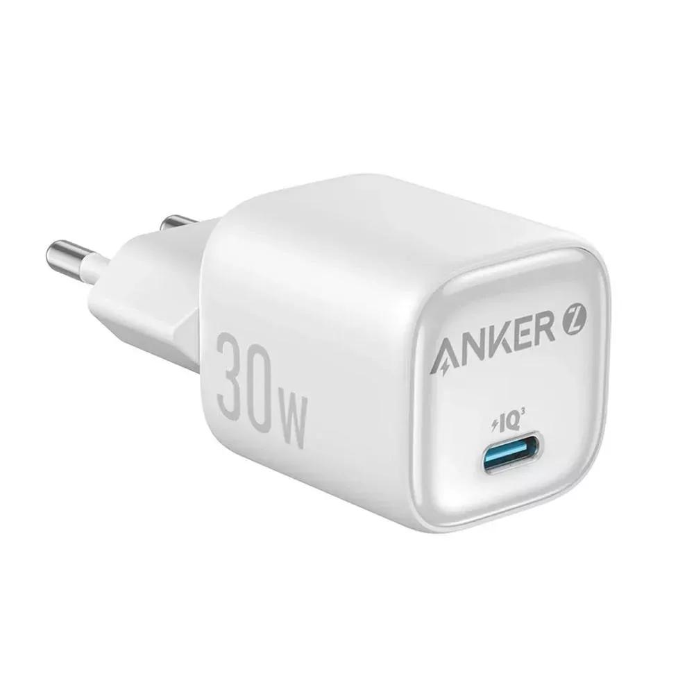 Alimentator retea Anker, Zolo, 30W, fast charge, 1 x USB-C, alb, "A2698G21" (timbru verde 0.18 lei) - 0194644297589