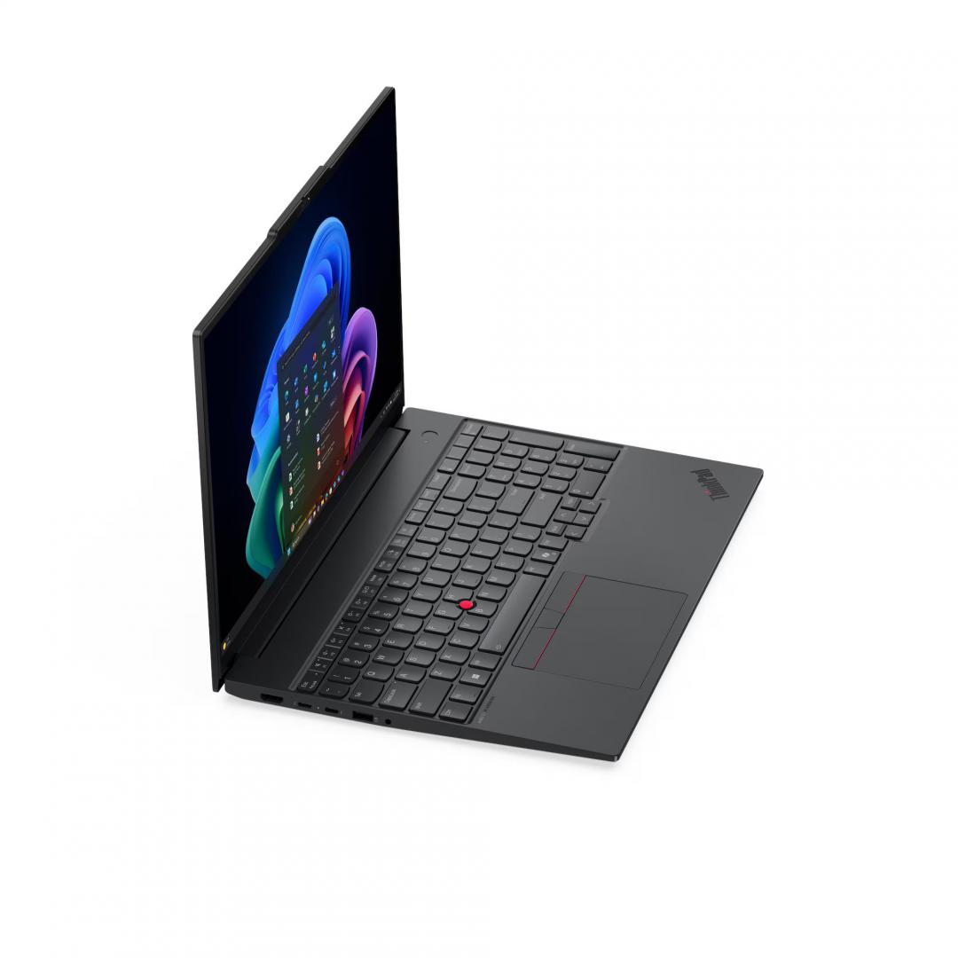 Laptop Business Lenovo ThinkPad E16 Gen 4, cu procesor Intel Core 5 320, 16'' IPS, 16 GB DDR5, 512 GB, Intel, Fr OS, 3 ani Garantie (21YE005PRI) - imagine 2