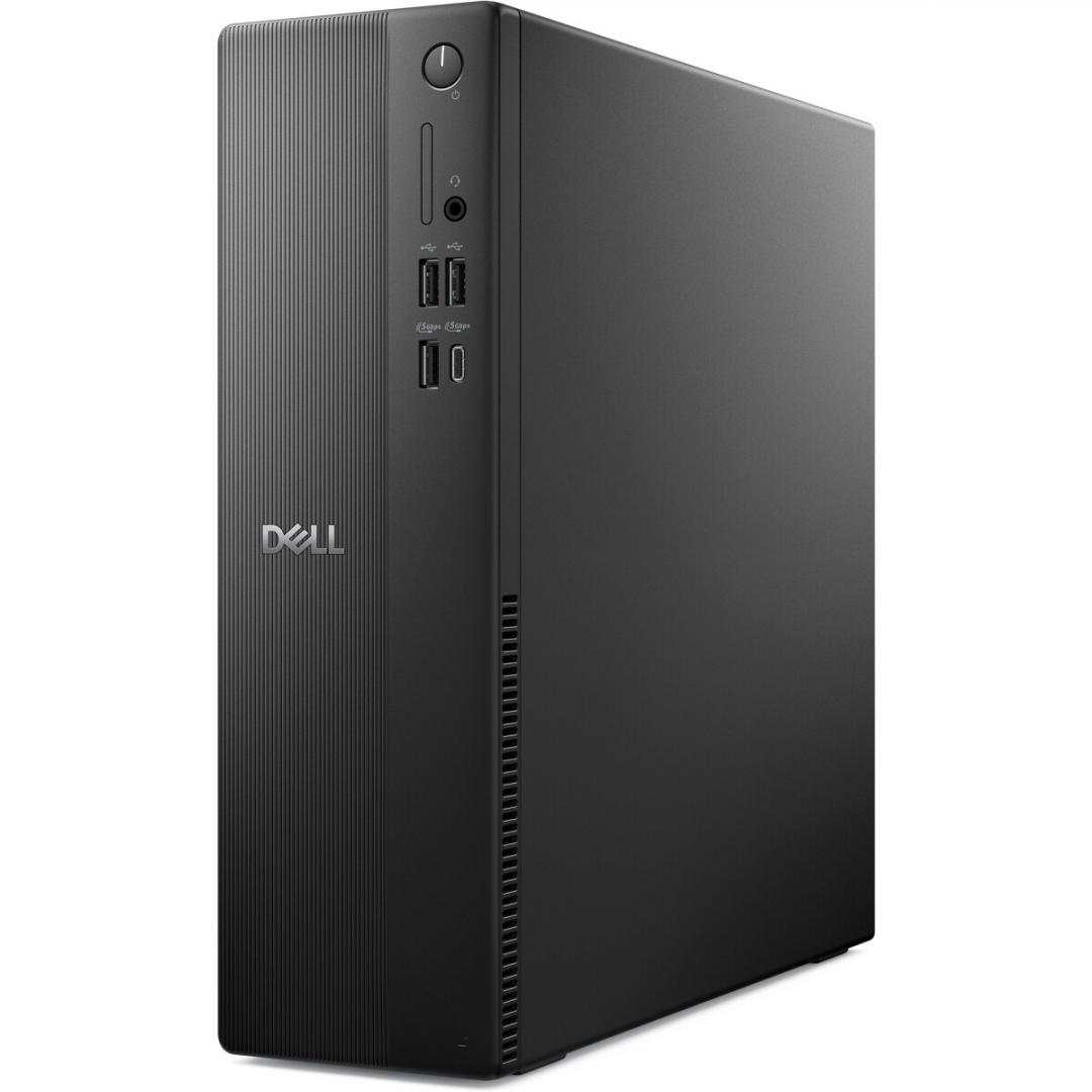 Desktop Business Dell Pro Slim Essential cu procesor Intel Core Ultra 5 225 pana la 4.9 GHz, 16 GB DDR5, 1TB SSD, Intel Integrated Graphics, Linux, Black, 3 ani Garantie (BTO102_QVS1260_EMEA_UBU) - imagine 3