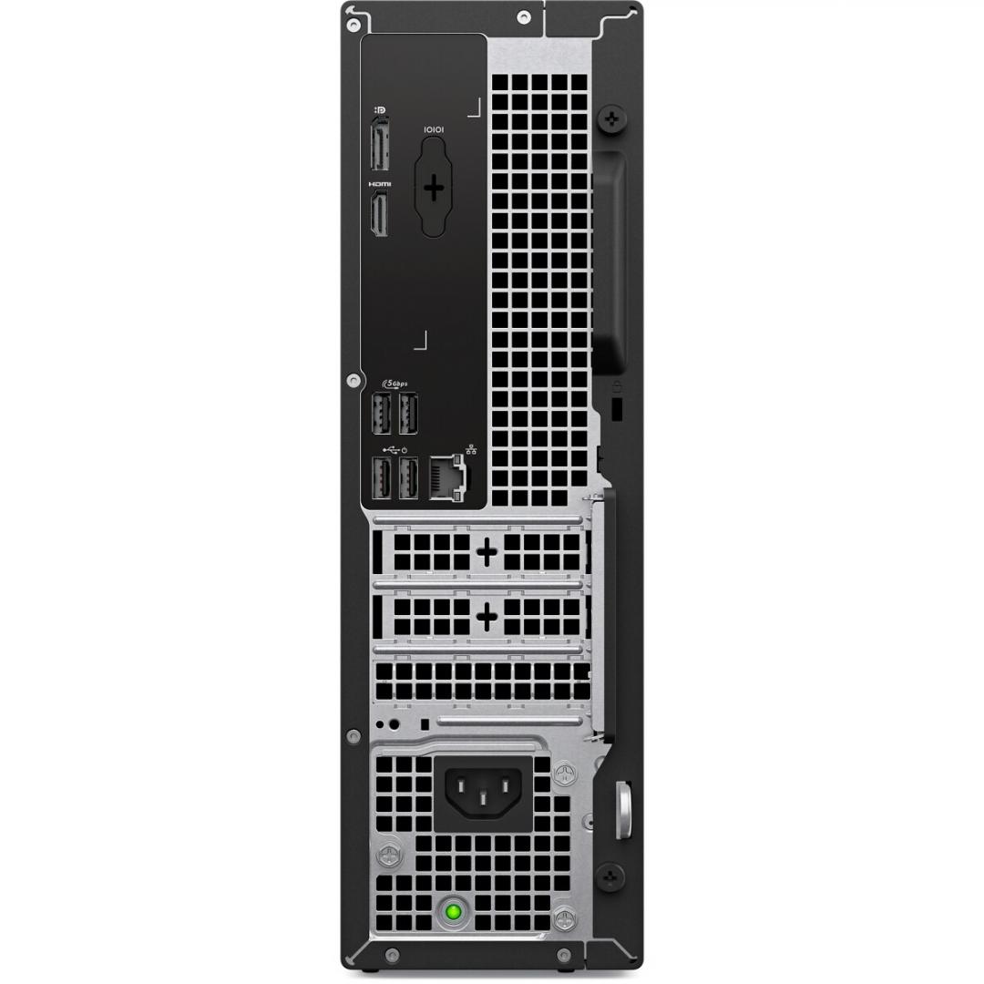 Desktop Business Dell Pro Slim Essential cu procesor Intel Core Ultra 5 225 pana la 4.9 GHz, 16 GB DDR5, 1TB SSD, Intel Integrated Graphics, Linux, Black, 3 ani Garantie (BTO102_QVS1260_EMEA_UBU)
