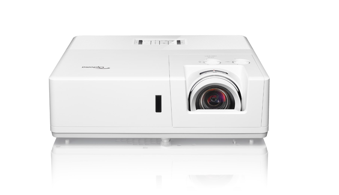 Videoproiector Optoma ZU607T, WUXGA 19201200, 6.500 lumeni (5.200 ANSI lumeni), 3.000.000:1, 16:10/ 4:3/ 16:9, dimensiune maxima imagine 301.8'', laser DuraCore 30.000 ore, distanta maxima de proiectie 7.8 m, zoom optic manual 1.6x, lens shift vertical -100% ~ +120%, lens shift orizontal +/-10% (E9PD7L102EZ1D) - imagine 3
