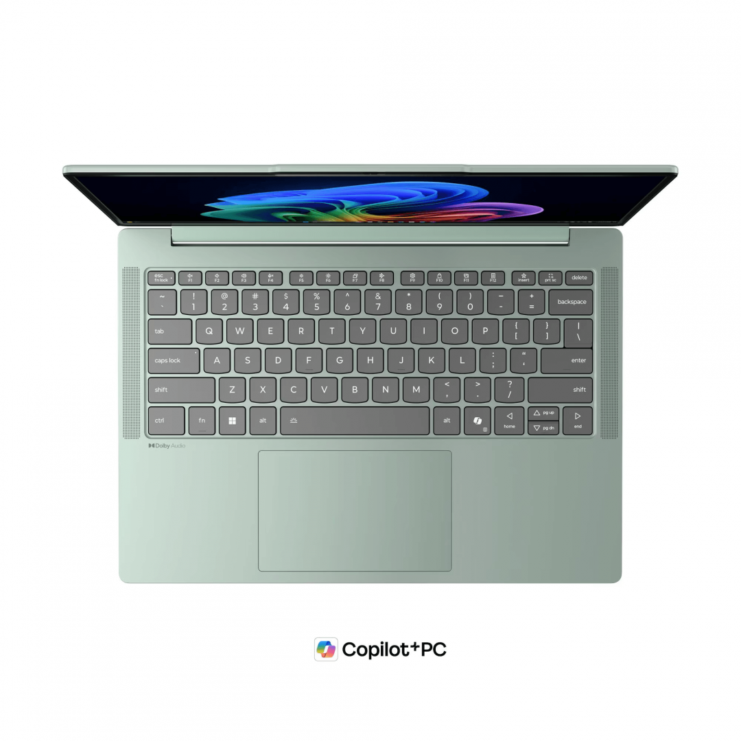 Laptop Consumer Lenovo IdeaPad Slim 5 14AGP11, cu procesor Ryzen AI 5 430, 14'' OLED, 16 GB DDR5, 1 TB, AMD Radeon 840M, Fara OS, 3 ani Garantie (83S1004JRM) - imagine 2